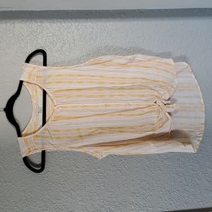 NWOT Lucky Brand button up tank